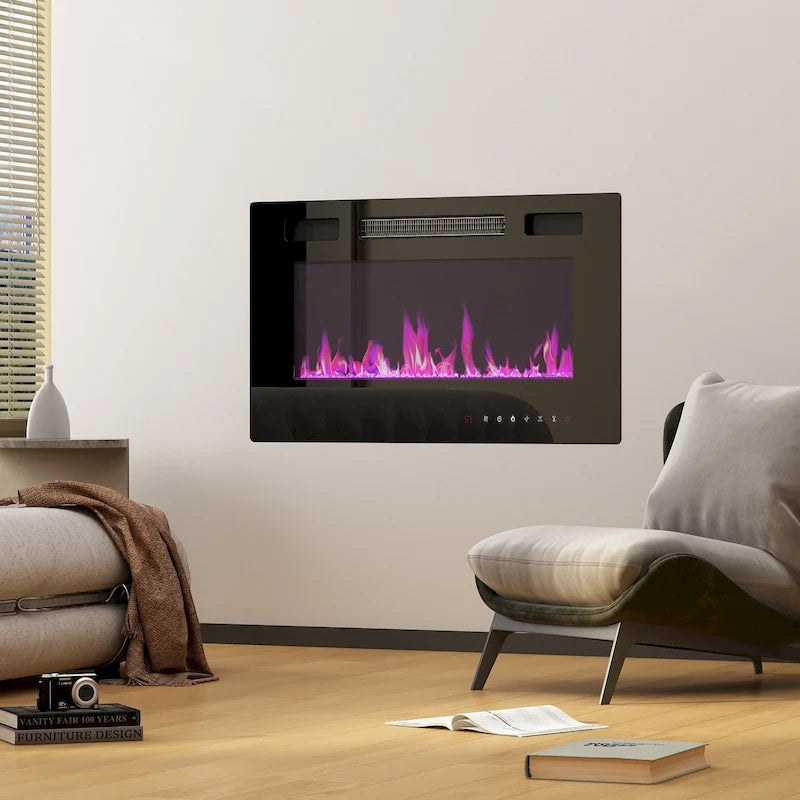 Viihdekeskus takalla, valinnainen:2 liekkitilaa1500W 68.9W