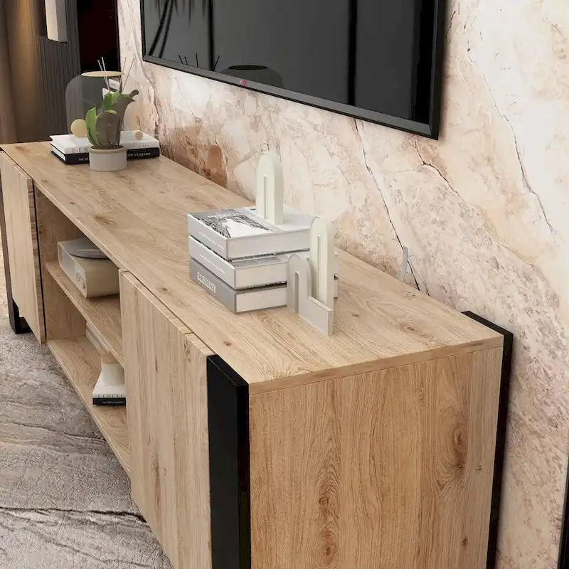 Viihdekeskus takalla, valinnainen:2 liekkitilaa1500W 68.9W