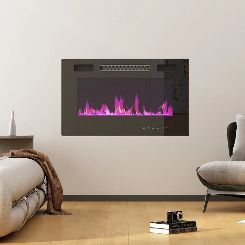 Viihdekeskus takalla, valinnainen:2 liekkitilaa1500W 68.9W