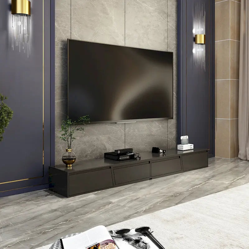 TV-taso Moderni jatkettava TV-taso, enintään 120" televisioille