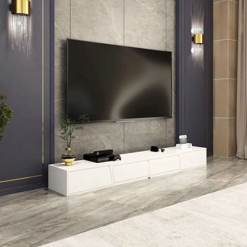 TV-taso Moderni jatkettava TV-taso, enintään 120" televisioille