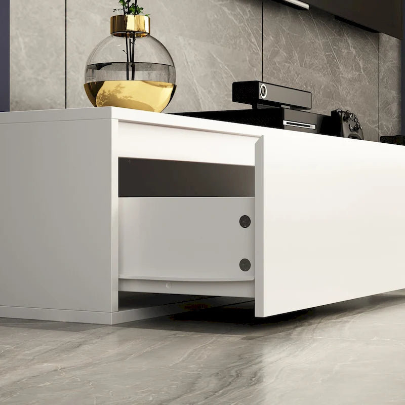 TV-taso Moderni jatkettava TV-taso, enintään 120" televisioille