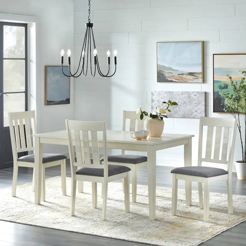 Olin-ruokatuolisetti (2 kpl), puiset modernit tuolit keittiöön tai ruokasaliin