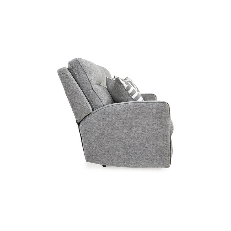 Sähkökäyttöinen leposohva, lyijynharmaa, 88W x 43D x 42H tuumaa, olohuoneen leposohva